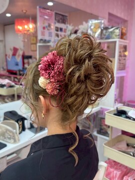 ハナココ 水戸店(hana Coco) お団子アップ