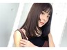 【湿気対策！まとまるツヤ髪へ】カット＋ストレートパーマ＋炭酸シャンプー