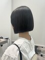 エレノア 仙台(Eleanor) 艶感のあるcolorとパツっとボブの組み合わせおすすめです◎