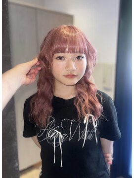 モナルダ(Monarda) 10代20代30代/韓国風ハイトーン/ダブルカラー【岡山】