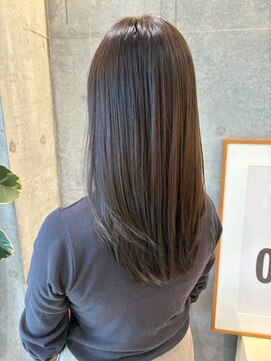 ニカ 溝の口(NICA) オリーブカラー/レイヤースタイル/髪質改善/縮毛矯正/溝の口