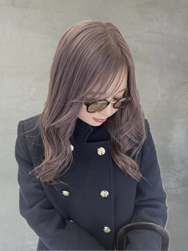 サムシング(Something.) ラベンダーグレージュ/ハイトーン/ブリーチ