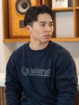 ポリッシュマン コウベ(POLISHMAN.KOBE)&nbsp;センターパート　ニュアンスパーマ　ポリッシュマン