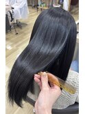 髪質改善ストレート