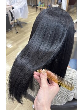 髪質改善ストレート