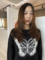 ローレン(LOREN)&nbsp;透明感髪質改善ベージュダブルカラーミルクティーグレージュ