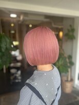 サラジュ 西宮北口店(SARAJU) #ハイトーンカラー #ペールピンク