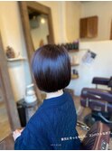 やわらかなコンパクトボブ