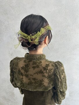 カノンヘアー(Kanon hair) ボブ×リボンアレンジ