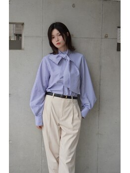 オッジ たまプラーザ(Oggi)の写真/大人女性は顔回りで表情が変わる!カットが巧い【Oggi】の1mm単位でこだわる技術で、あなたの魅力を引き出す