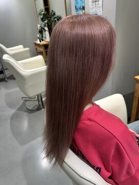 ファム 楽々園店(femme) 春色ピンクベージュ