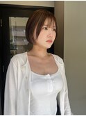 王道丸みショートボブ