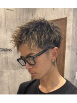 プロダクションズ 宇都宮(PRODUCTIONS) ツーブロックショート スパイキーショート ツーブロック