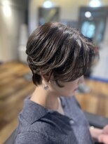 フリーダム 千種店(Freedom) ショート×オリーブグレージュ