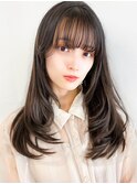 20代30代◎ブリーチなし夏カラーくびれレイヤースタイル美髪