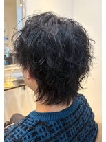リプル(Ripple)&nbsp;ウルフマッシュ×ツイストスパイラルパーマ