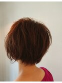 ナチュラルショートボブ