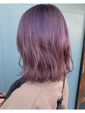 ヘアーデザインサロン スワッグ(Hair design salon SWAG) パープルガーネット