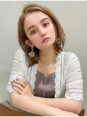 LallYou　錦糸町　シアーカラーゆるふわ無造作パーマショート