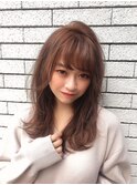 モテ・愛されふんわりセミロング