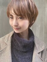 アリエッタ ギンザツー(ARIETTA GINZA2)&nbsp;簡単ショート　くすみブルー/透明感/抜け感/丸みショートボブ