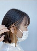 お客様スナップ さりげないイヤリングカラー