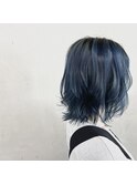 #高彩度ブルー