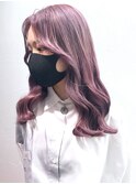 ピンクパール_マロンベージュAラインボブ_ba312492