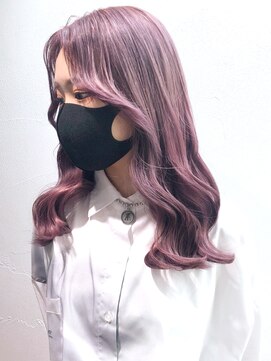 アイティー バイ アルバム 中野店(IT by ALBUM) ピンクパール_マロンベージュAラインボブ_ba312492