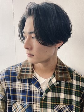 バイフィフス 原宿/表参道(by fifth) ◇センターパート ニュアンスパーマ 韓国ヘア トランクスヘア