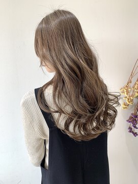 フォーク FOLK 【FOLK】透明感カラー☆暗くても透けるアッシュベージュ♪