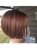 大人可愛いピレンジ×耳掛け小顔×シースルー奥行きショート