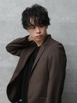 ヘアーカッティングガーデン ジャック モアザン 近鉄奈良店&nbsp;メンズパーマ/前下がり/刈り上げ[奈良/大和西大寺駅/白髪ぼかし]