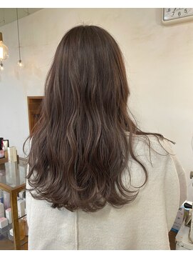 スロウ(sloe) グレージュヘアカラー