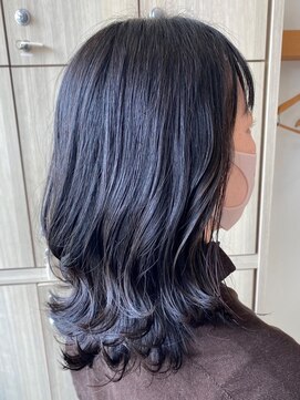 エス ハート オブ ヘアー 名東店(Heart of HAIR) 【ES 佐藤】 Spring Style #21 暗髪ウルフレイヤー