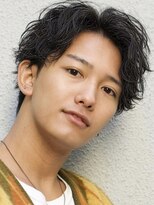 クオル 立川(QOL)&nbsp;波巻きスパイラルパーマセンターパート波巻きパーマツーブロック