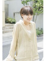 ガーデン オオタカノモリ(garden otakanomori)&nbsp;暗髪×耳掛けショート×ワイドバング