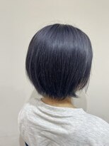 サロンドジョー(salon de joe) くすみネイビーカラー TAKUYA