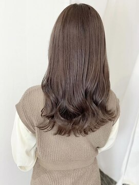 プラグ バイ ネオリーブ(plug by neolive) 大人ガーリー/チョコレート×髪質改善 [髪質改善/縮毛矯正]韓国T