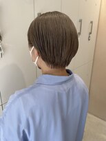 フィグバイアルテフィーチェ(fig by artefice)&nbsp;ミルクティベージュ×ショートボブ