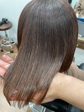 スリアン(sourian) ハイライト縮毛矯正×髪質改善