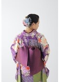 成人式ヘアセット☆