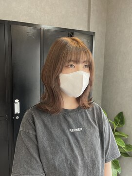 アイスプロドバイブルーム 木更津店(ice prod by bloom) ミディアムヘア/デザインカラー/フェイスフレーミング/木更津