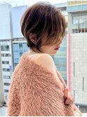 《30.40.50代》ふわっとショートボブ×ハイライト【ERIKA】