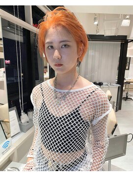 シピ バイ ブレス(shipi. by brace) オレンジ/オレンジベージュ/アプリコット/ハイトーン