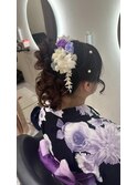 浴衣ヘアスタイル/心斎橋ヘアセット