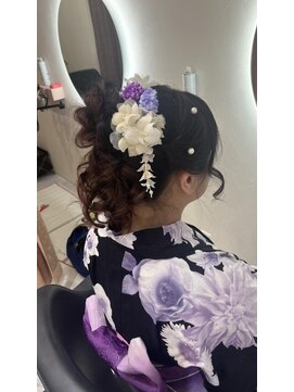 クランルシェ(clan luce) 浴衣ヘアスタイル/心斎橋ヘアセット