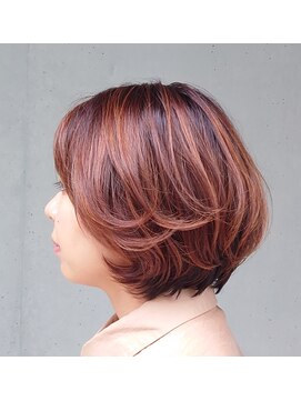 ルカヘアー(Luca hair) ニュアンスハイライト/グラボブ/白髪ぼかし