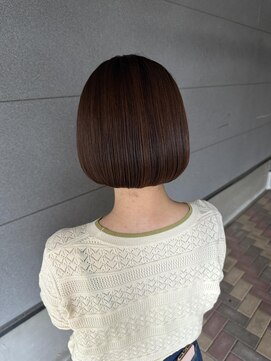 スーリール 春日店(Sourire) ミニボブ福岡20代30代40代 髪質改善