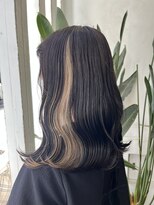 アン(Hair make un)&nbsp;【インナーカラー】ミルクティーベージュ♪